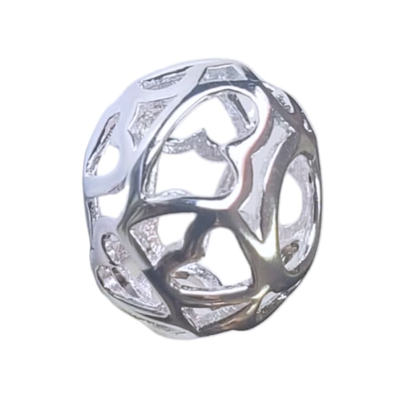 Charm corazones curvos Plata Italiana 925 - Metalli - Default Title - Perfumisimo